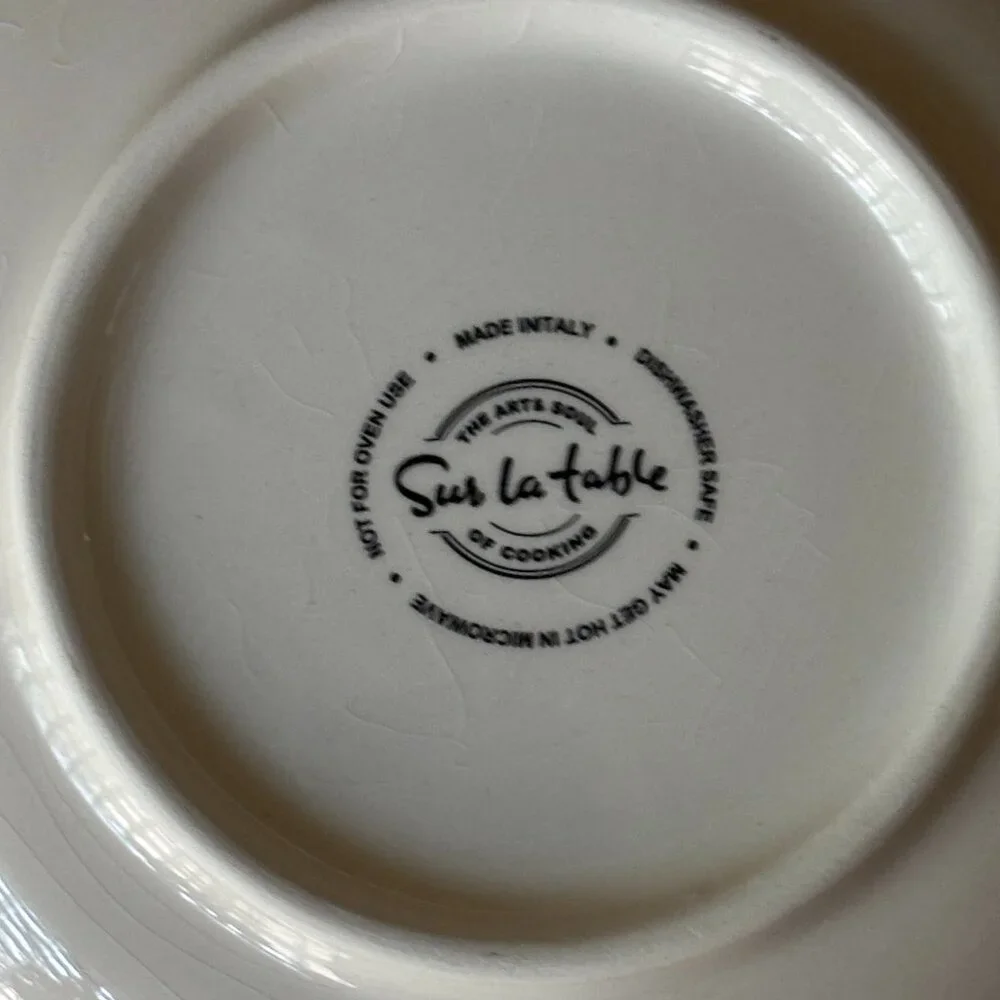 Sur La Table Frutta Large Rim Soup Bowl